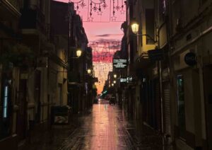 Sunrise in Castellon de la Plana